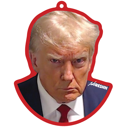 Trump Mugshot Air Freshener